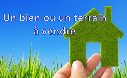 Un bien ou un Terrain à Vendre