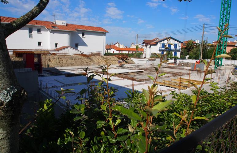 ZELAIA immobilier construit à BIARRITZ sa future résidence « NOLA »